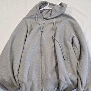 Brandy Melville Gray Hoodie Sweater